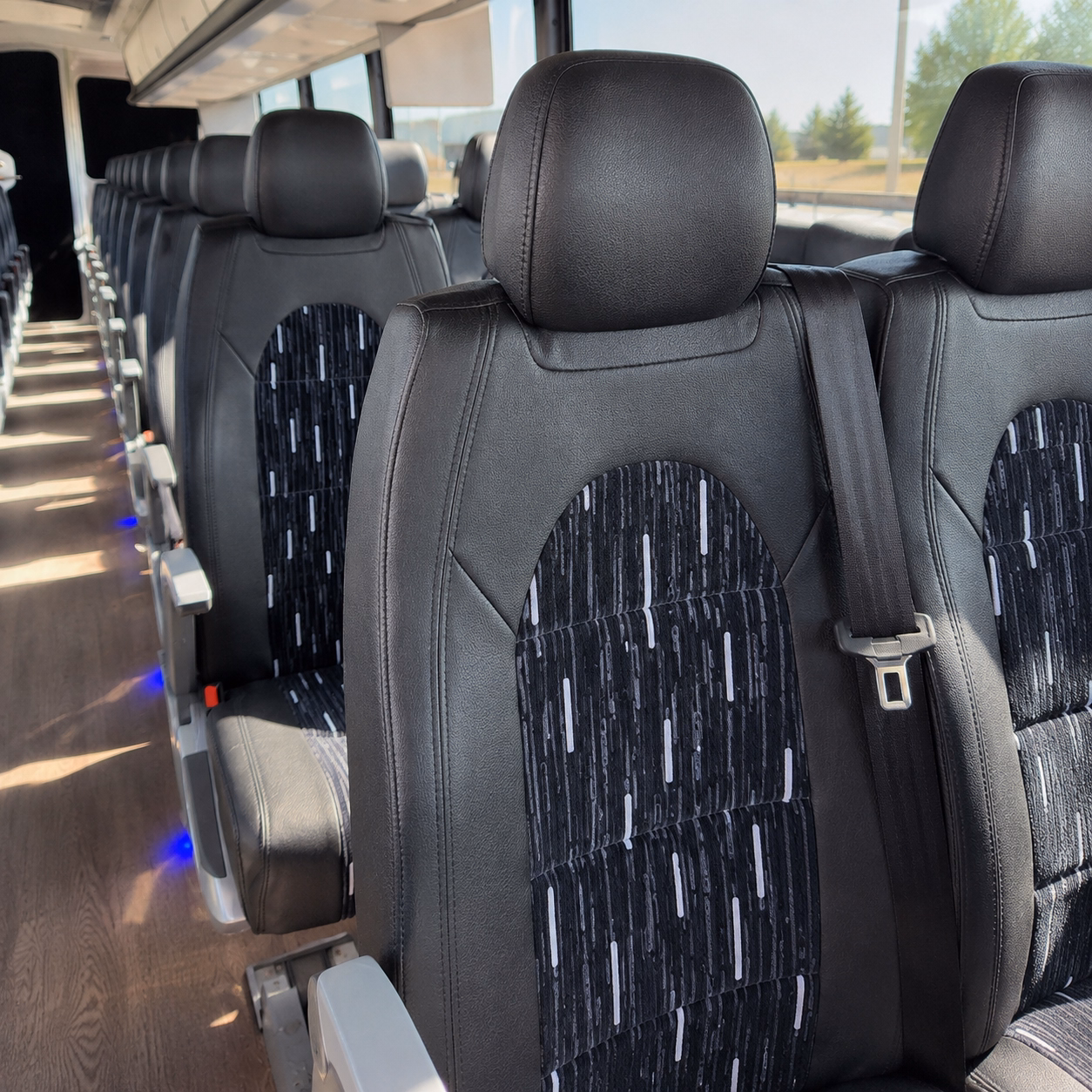 student athlete band and academic competition charter buses
