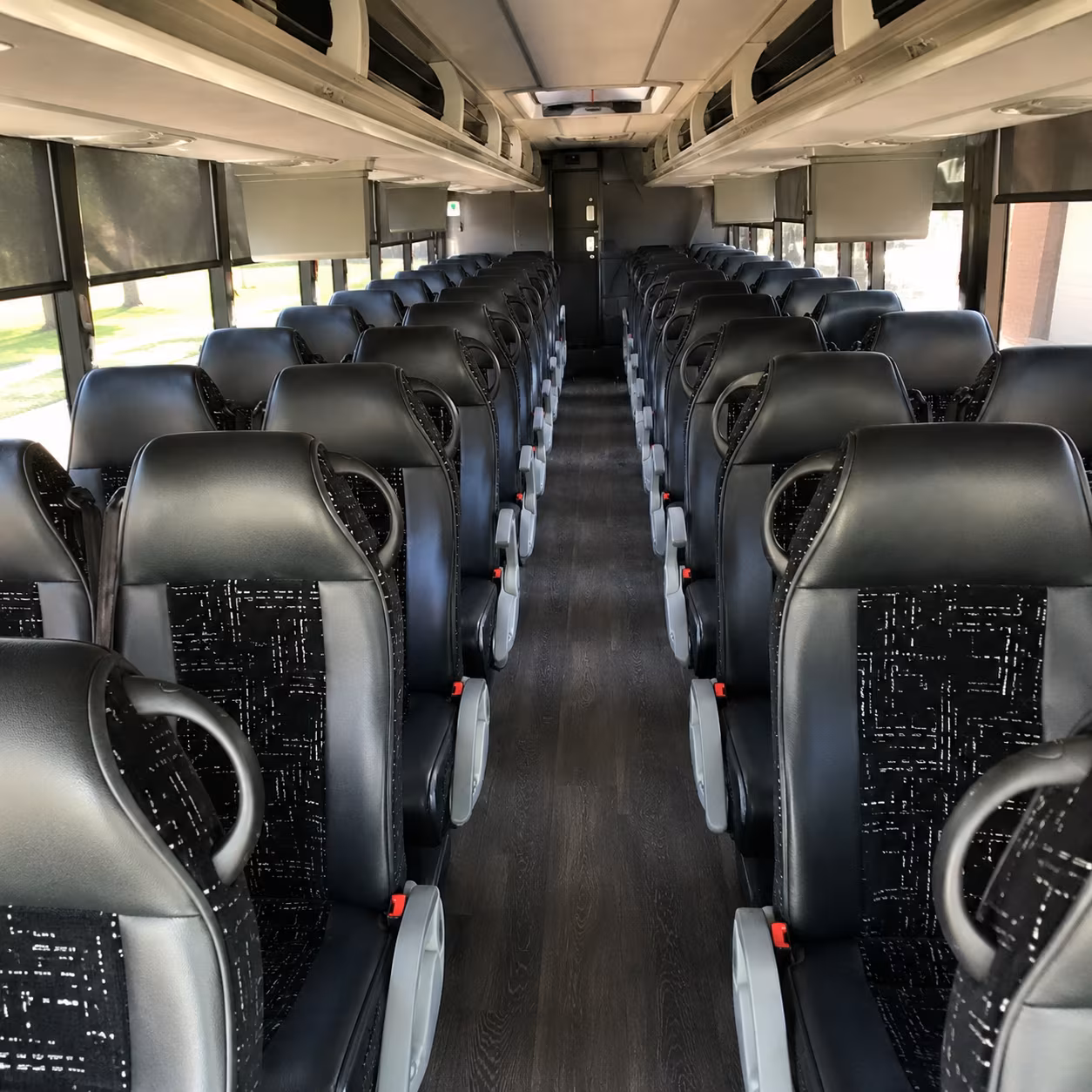 west valley city charter bus inside