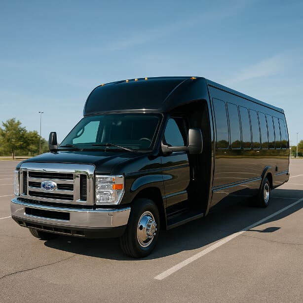 West Valley City Shuttle Bus Rentals 18 Passenger Shuttle Bus