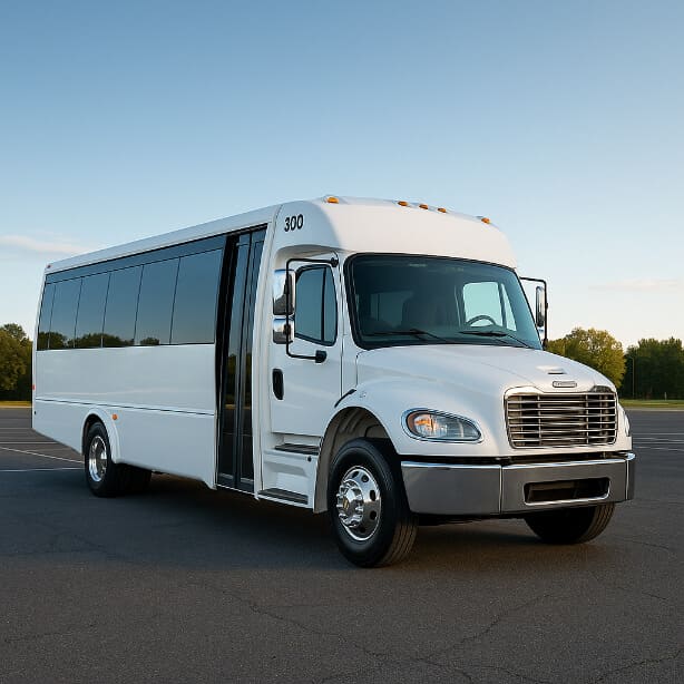 West Valley City Shuttle Bus Rentals 25 Passenger Shuttle Bus